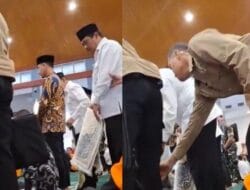 Viral!  Video Wapres Gibran Sholat Jum’at Datang Belakangan, Jamaah yang Hadir Duluan Disuruh Pindah