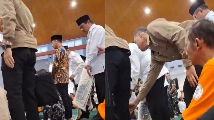 Viral! Video Wapres Gibran Sholat Jum'at Datang Belakangan, Jamaah yang Hadir Duluan Disuruh Pindah
