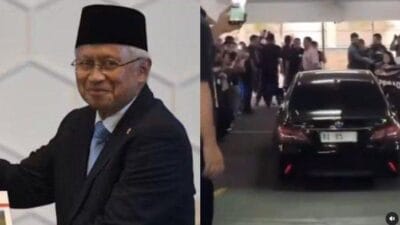 Momen Mobil RI 25 Mendiktisaintek Satryo Diadang Pegawai Kemendikti Saintek, Terdengar Teriakan ‘Turun!’