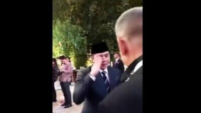 Viral! Ramai Video Seskab Mayor Teddy Hormat ke Aguan, Begini Kata pihak Istana