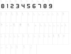 Tech Digital Font