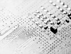 Technology Background Black And White