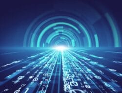 Technology Background Effect