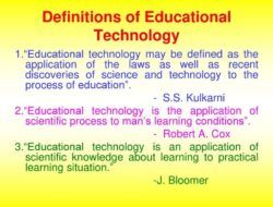 What Is Educational Technology