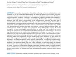 Blockchain Technology Applications In Healthcare An Overview