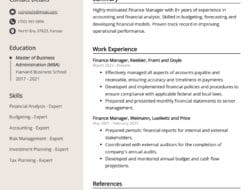 Finance Manager