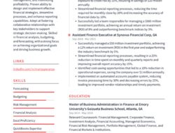 Finance Resume