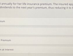 Insurance Premium Reduction