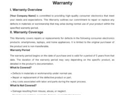 Insurance Warranty Meaning
