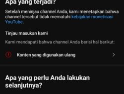 Cara Cek Channel Sudah Monetisasi Youtube