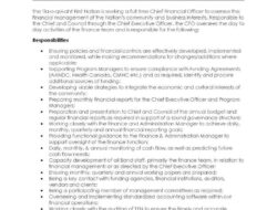 Finance Officer Job Description