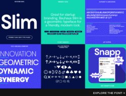 Tech Fonts Html