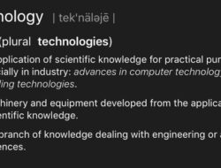 Technology Primitive Meaning