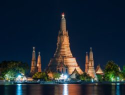 Tourist Places In Thailand Map